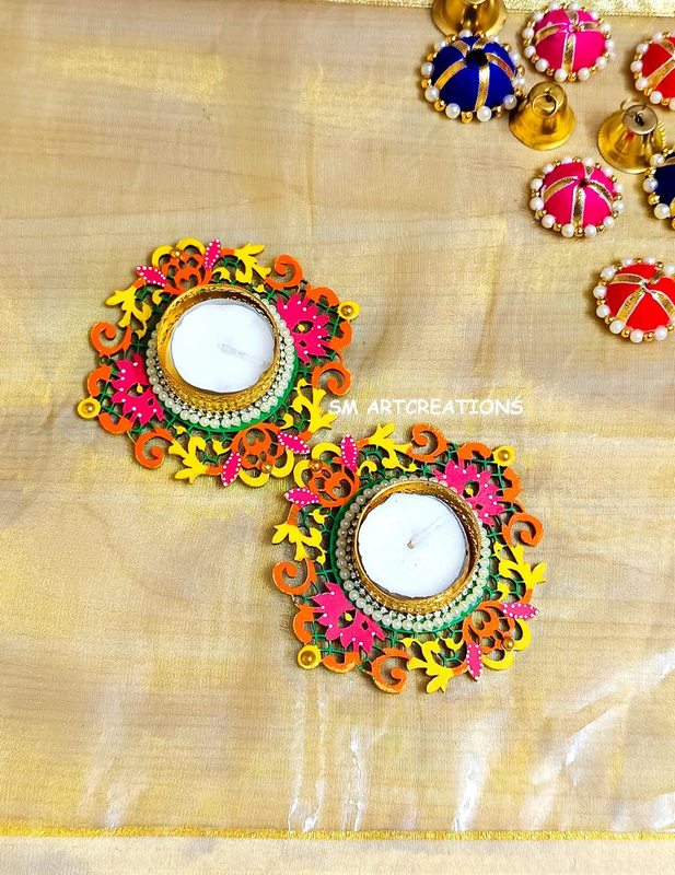 Tea Light Holders, Candle Holders, Diya Holder, Diwali Decor